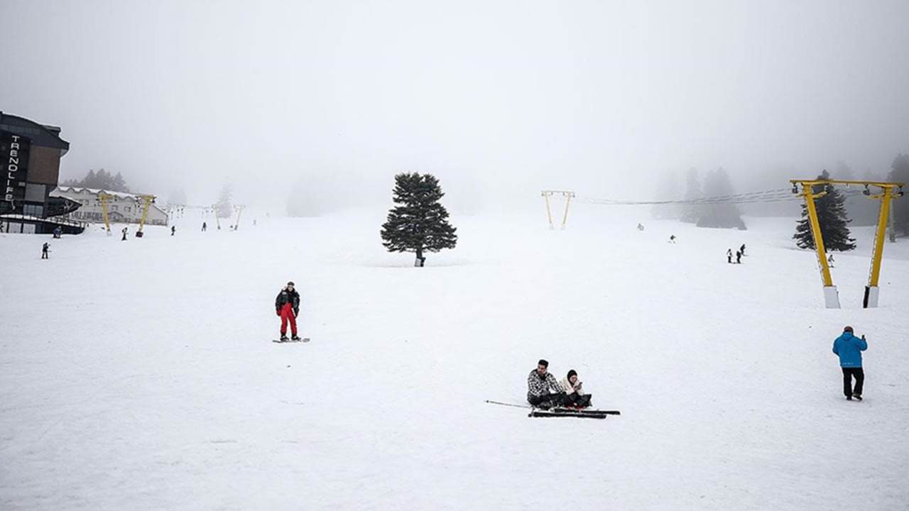 Uludağ'da kış sezonu sona eriyor