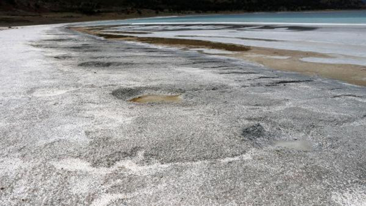 Salda Gölü kendini yeniledi