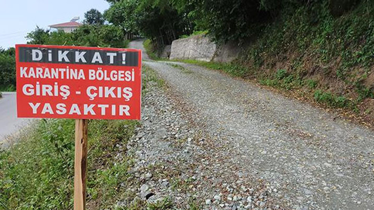 Isparta'da bir köy karantaya alındı