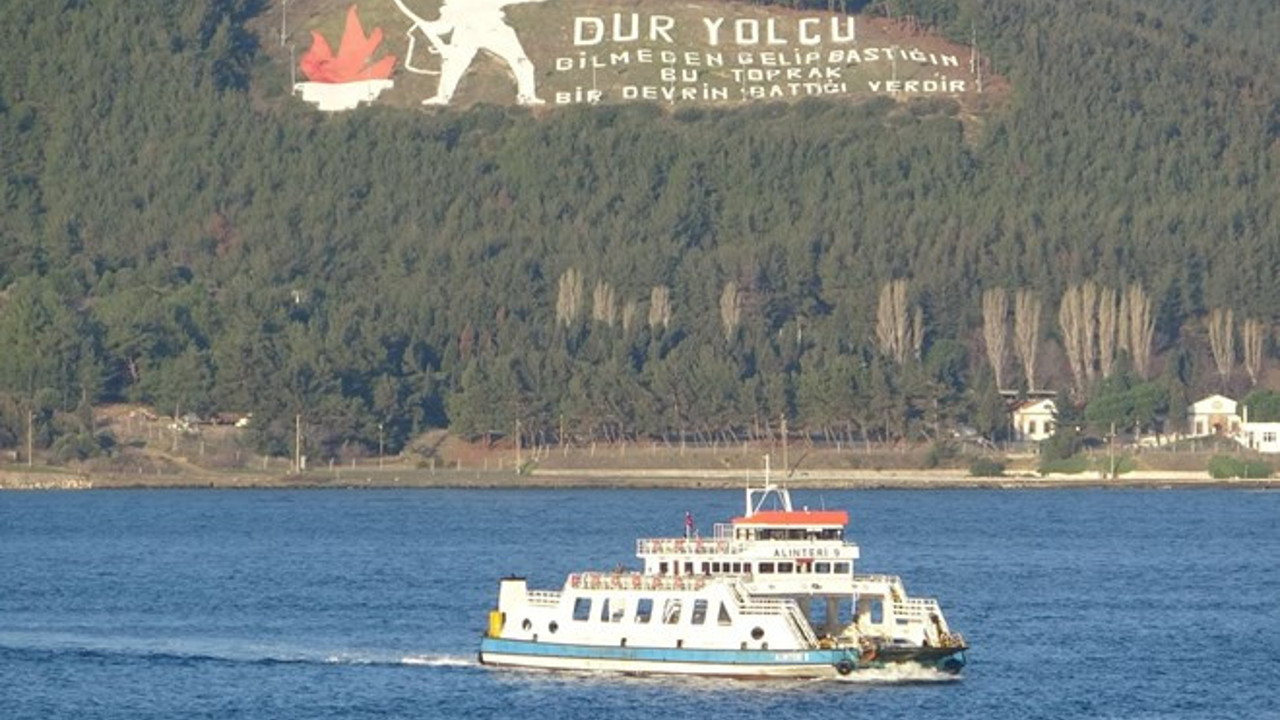 Gökçeada ve Bozcaada seferlerine fırtına engeli (08 Nisan 2021)