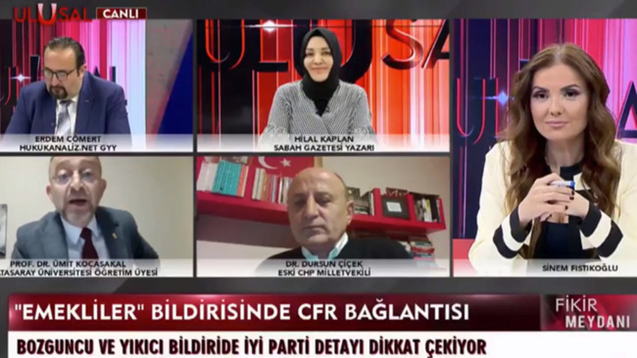 Hukukçu Ümit Kocasakal’la Hilal Kaplan canlı yayında karşı karşıya geldi. Pelikancı Kaplan’ın Yüzüne “Pelikanları sevmem” dedi