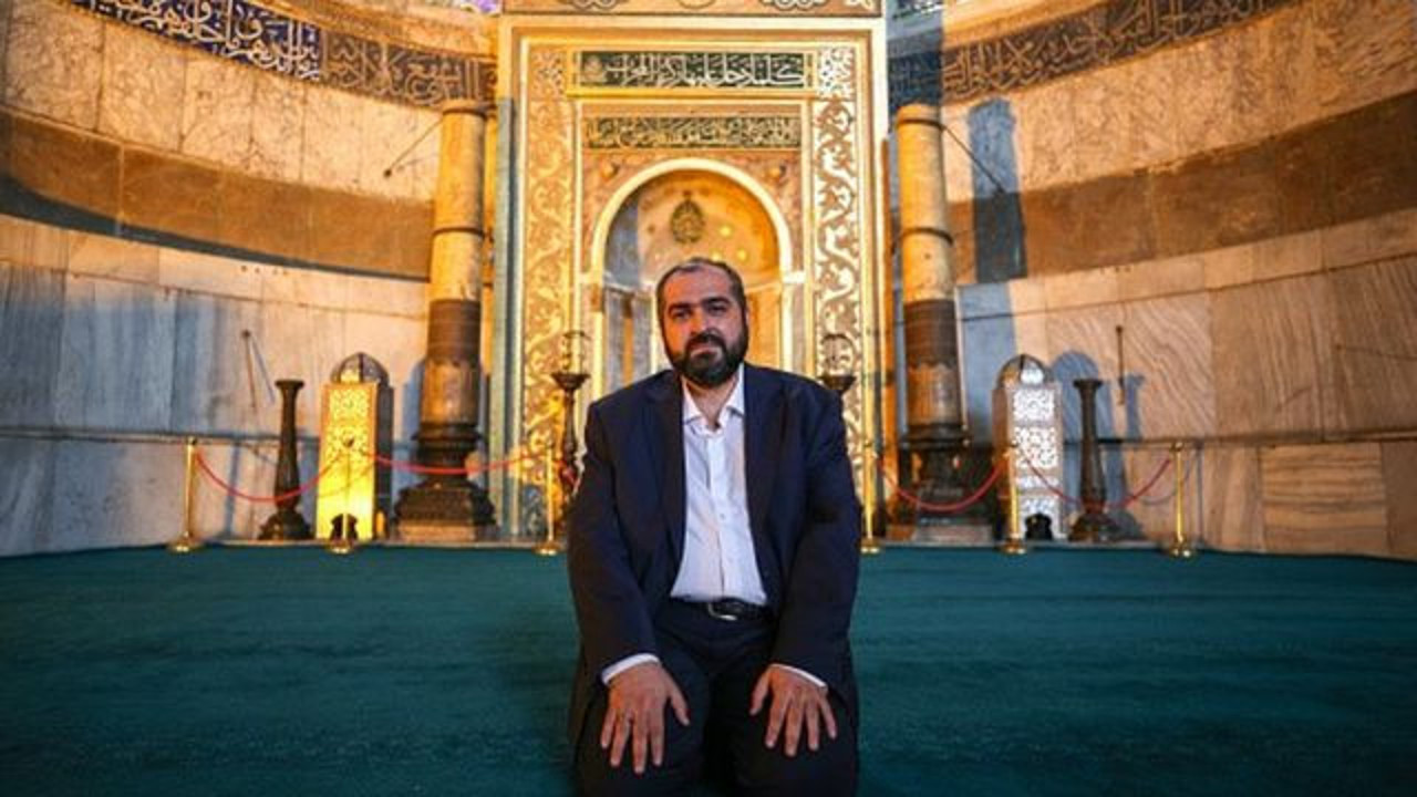 Ayasofya imamı Mehmet Boynukalın görevinden ayrıldı
