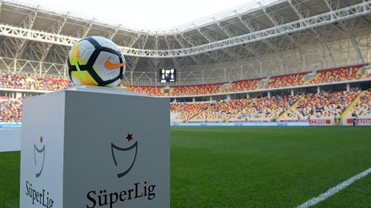 Süper Lig’de 5 haftanın maç programı açıklandı