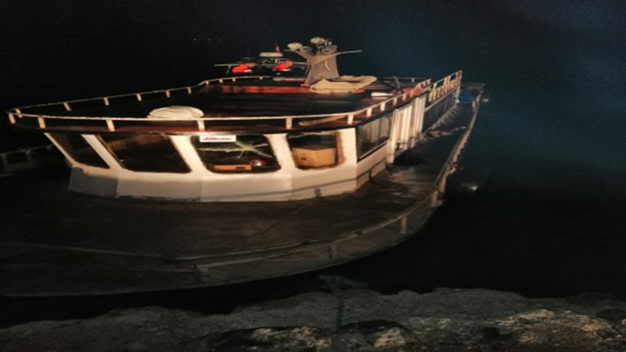 Van Gölü'nde 20 kaçak göçmen yakalandı