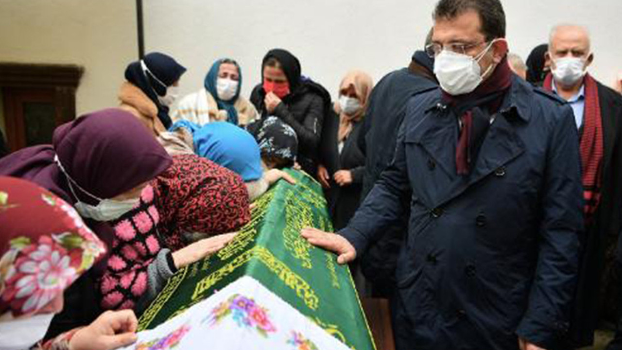 Dilek İmamoğlu’nun annesi son yolculuğuna uğurlandı