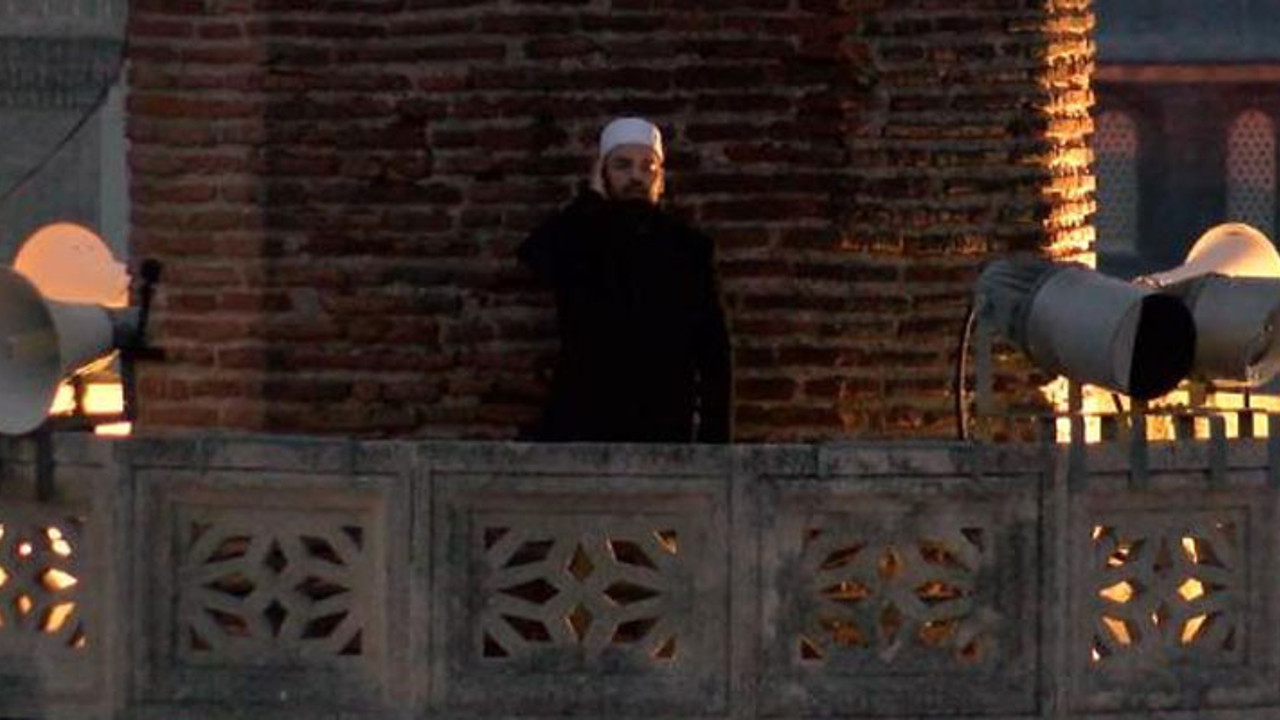 Ayasofya'da iftar için ilk ezan