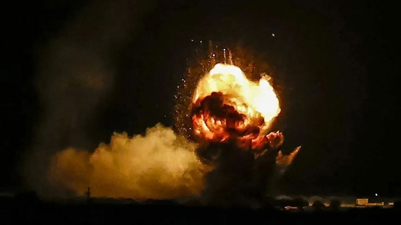 İsrail'den Gazze'ye hava saldırısı (17 Nisan 2021)