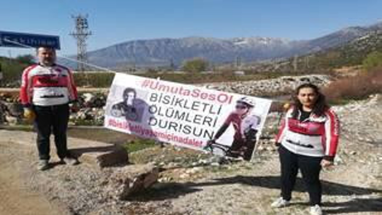 Bisiklet turunda 'Umut Gündüz' farkındalığı