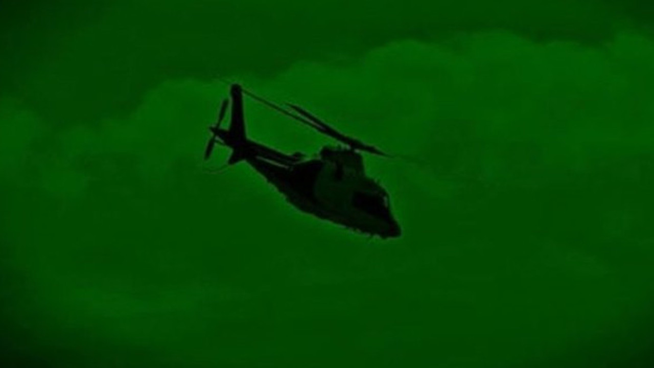 Zimbabve'de eğitim askeri helikopteri evin üzerine düştü