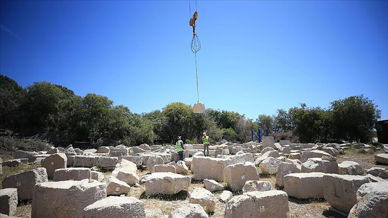 2 bin yıllık deniz feneri yeniden inşa ediliyor