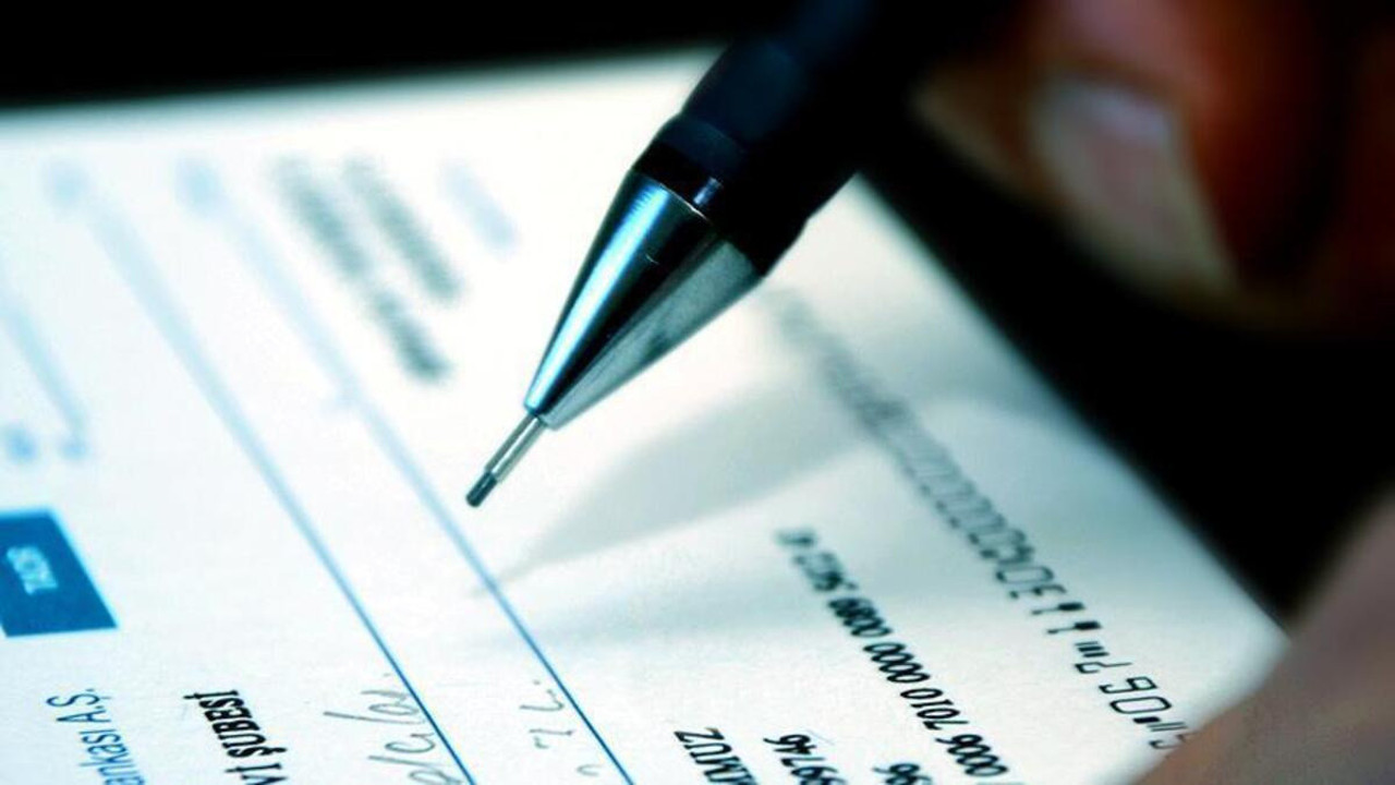 Bankalara ilk çeyrekte 3,5 milyon çek ibraz edildi