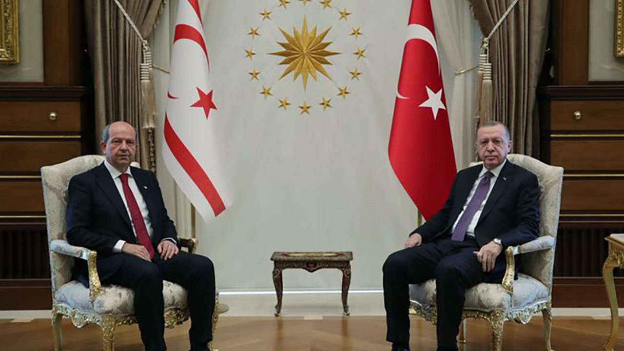 Erdoğan, KKTC Cumhurbaşkanı Tatar ile görüştü