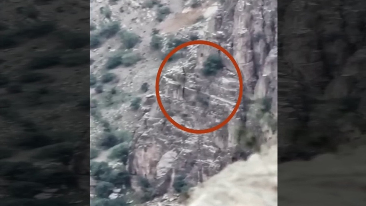 Halk düşmanları gizlendikleri delikte böyle öldürüldü. Bakanlık görüntüleri paylaştı