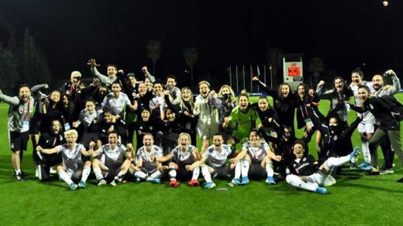 Beşiktaş Kadın Futbol Takımı yarı finalde