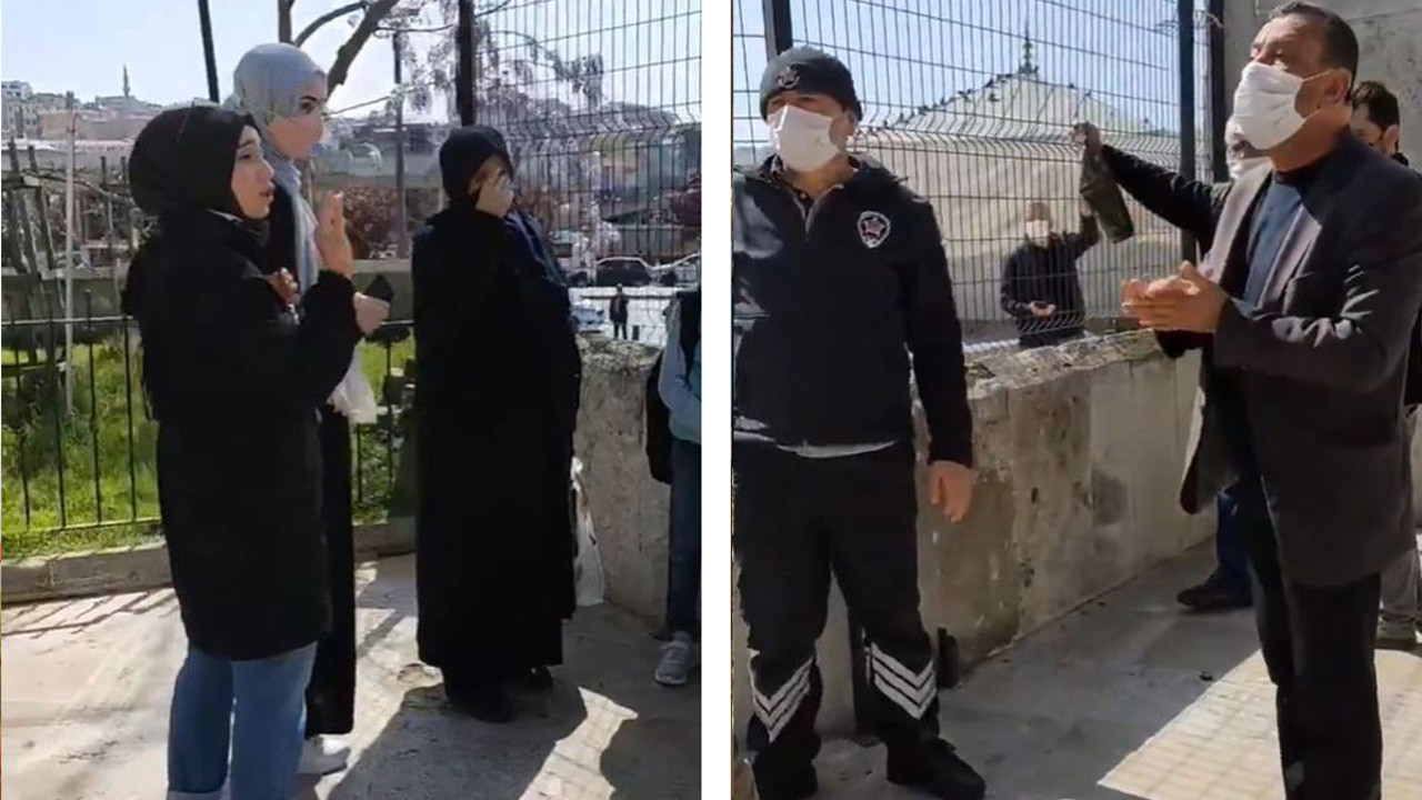 Üsküdar'da ilahiyat mezunu kadınları camiye sokmadılar