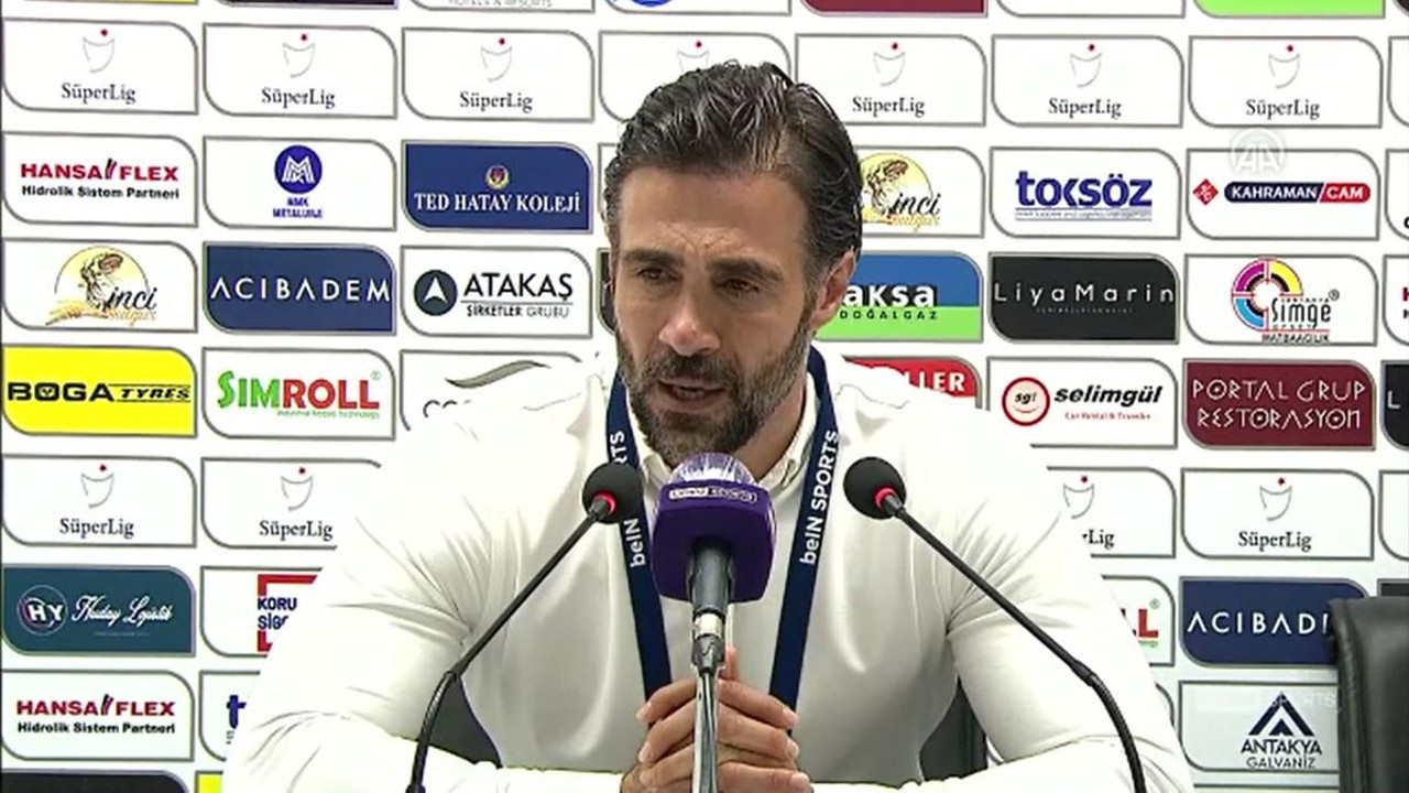 Hatayspor teknik direktörü Ömer Erdoğan’ın pozitif çıkmadan iki gün önceki görüntülerinde her şey ortadaymış