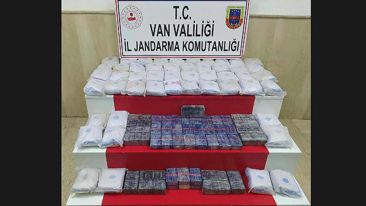 Van'da arazide ele geçirildi. Tam 83 kilo