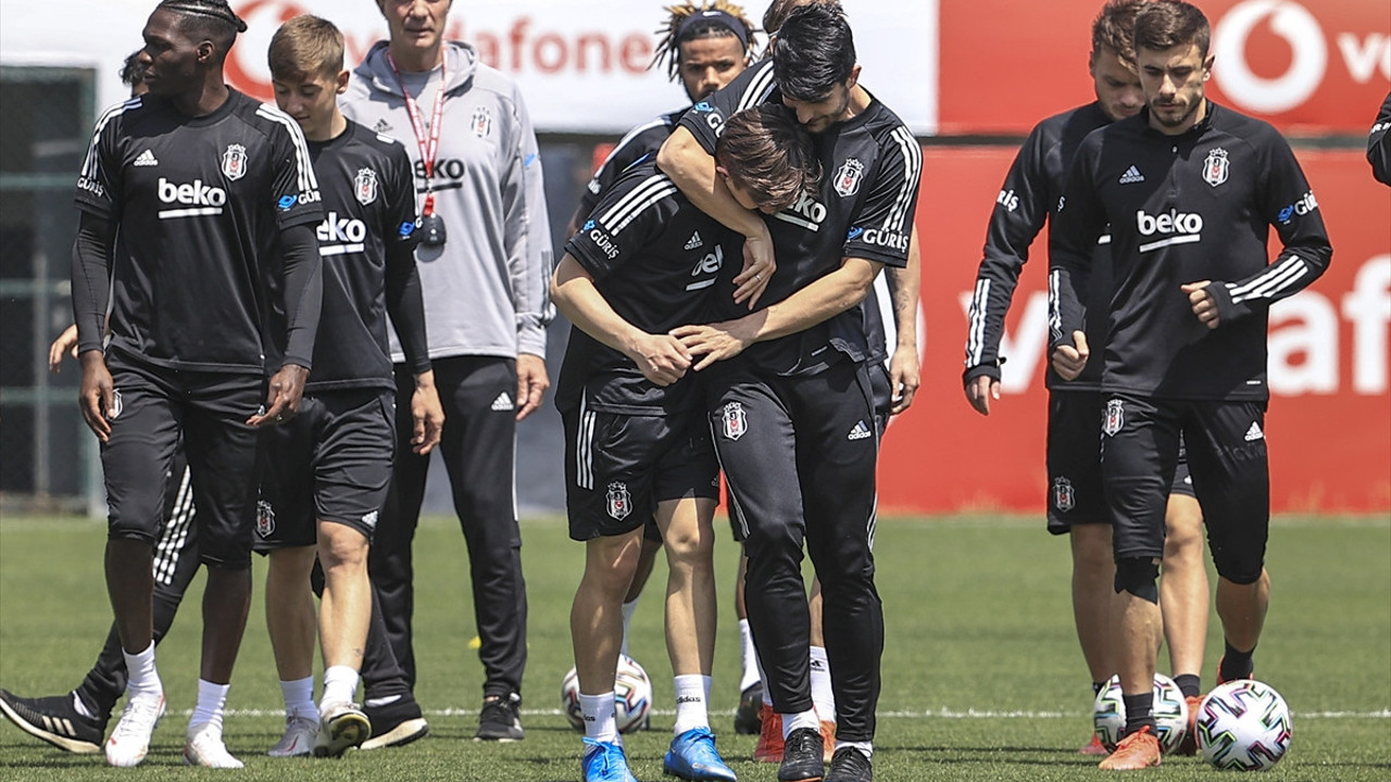 Beşiktaş'ta derbi hazırlıkları devam etti. Aboubakar ve N'Koudou...