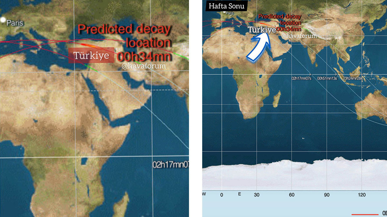 İstanbul ve Ankara’ya acil uyarı yapıldı. 21 tonluk uzay istasyonu Türkiye'ye düşebilir. Virüsten sonra bir de bu belayı getirdiler