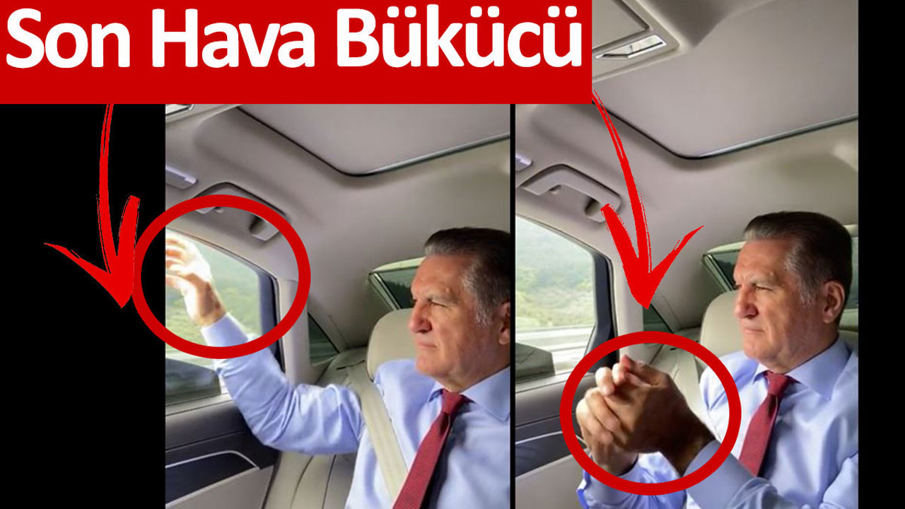 Mustafa Sarıgül havayı büktü. Son Hava Bükücü