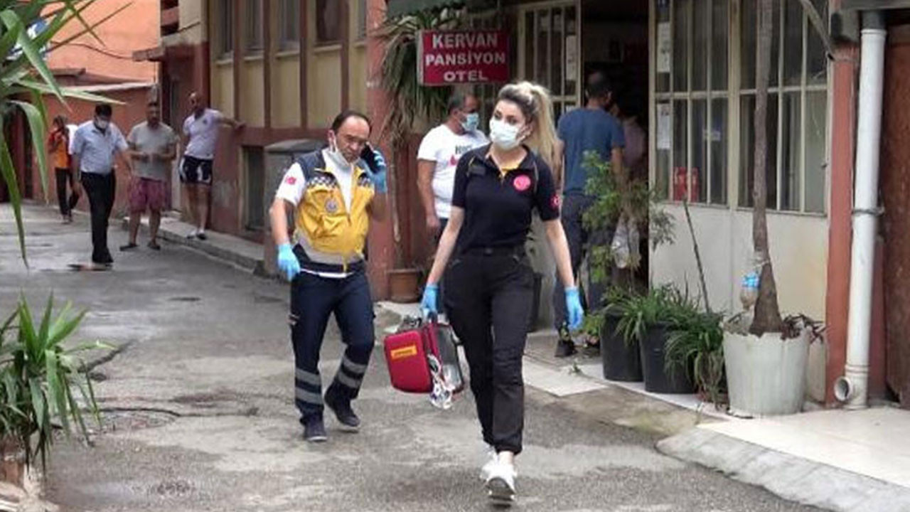 Antalya'da bir kişi pansiyonda ölü bulundu