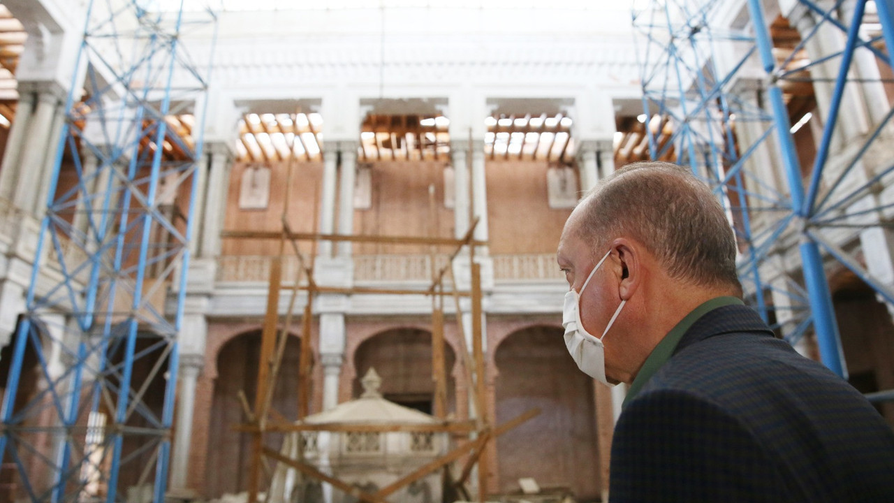 Erdoğan, İstanbul'da incelemelerde bulundu