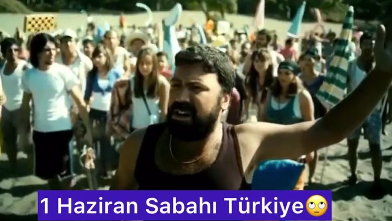 1 Haziran sabahı Türkiye. Sosyal medya espriyi patlattı