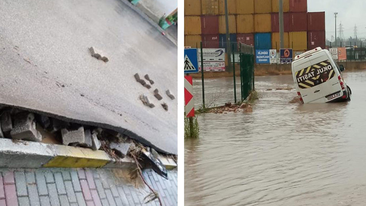 Bursa’yı sel esir aldı