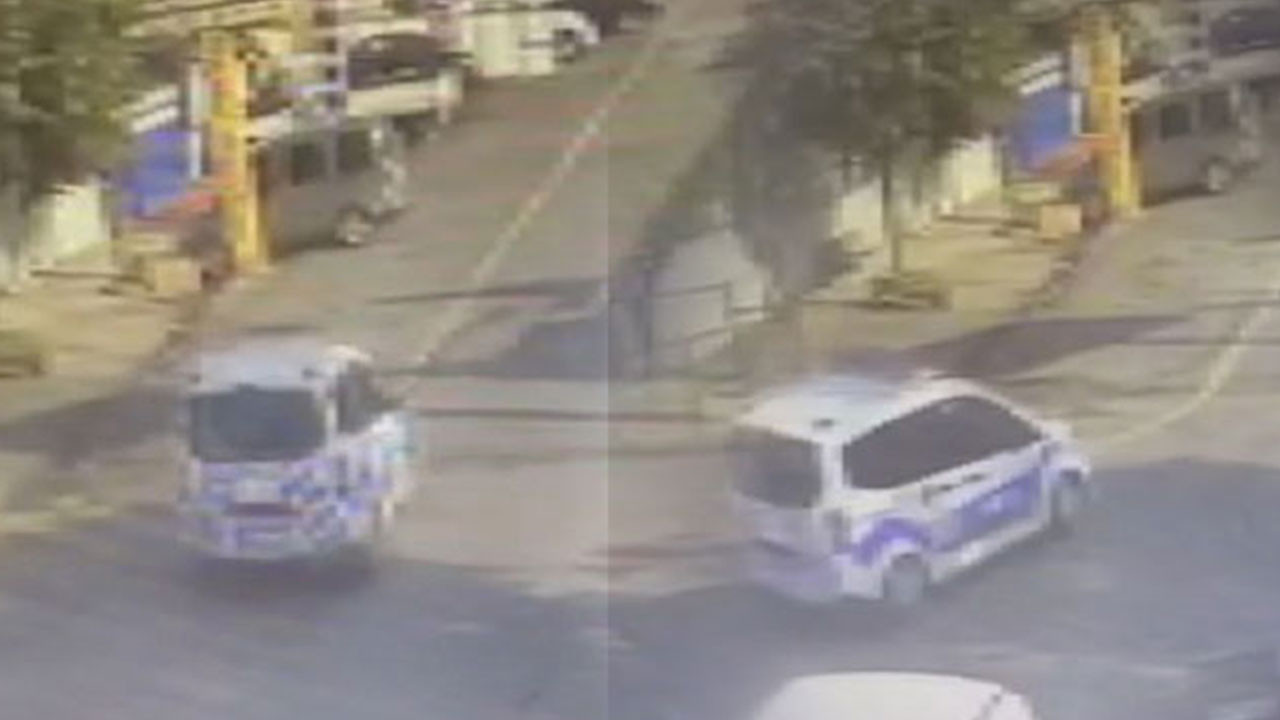 Tamirci çırakları kaçırdıkları polis otosu ile ortalığı birbirine kattı