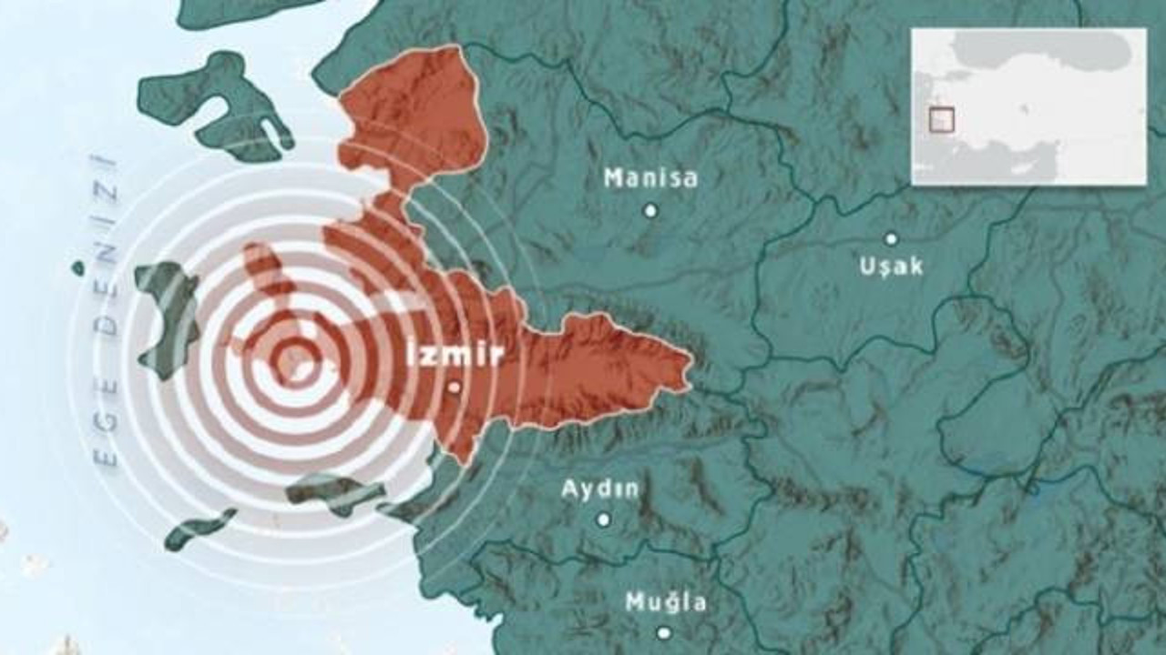 İzmir'de deprem (05 Haziran 2021)