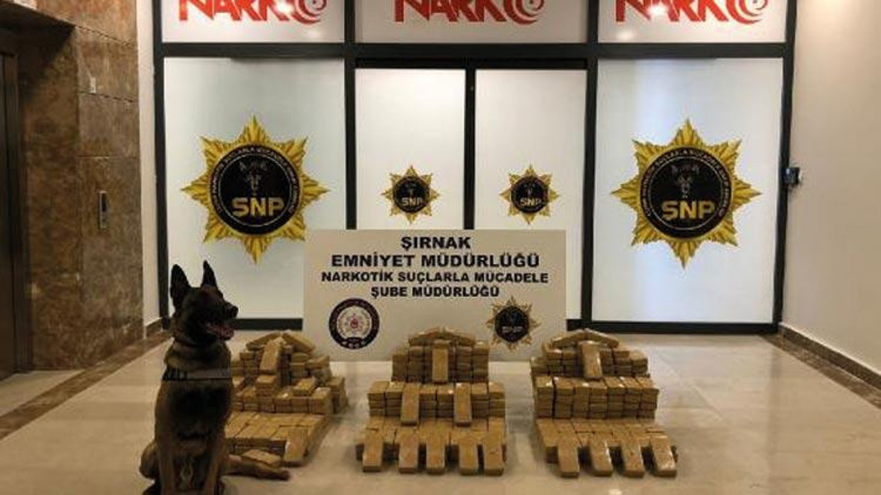 Şırnak'ta 209 kilo 'eroin' ele geçirildi
