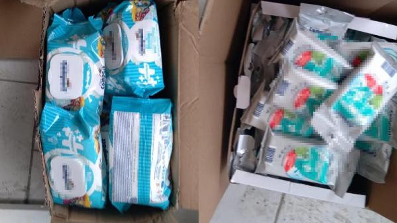 25 bin dolarlık ıslak mendil vurgunu