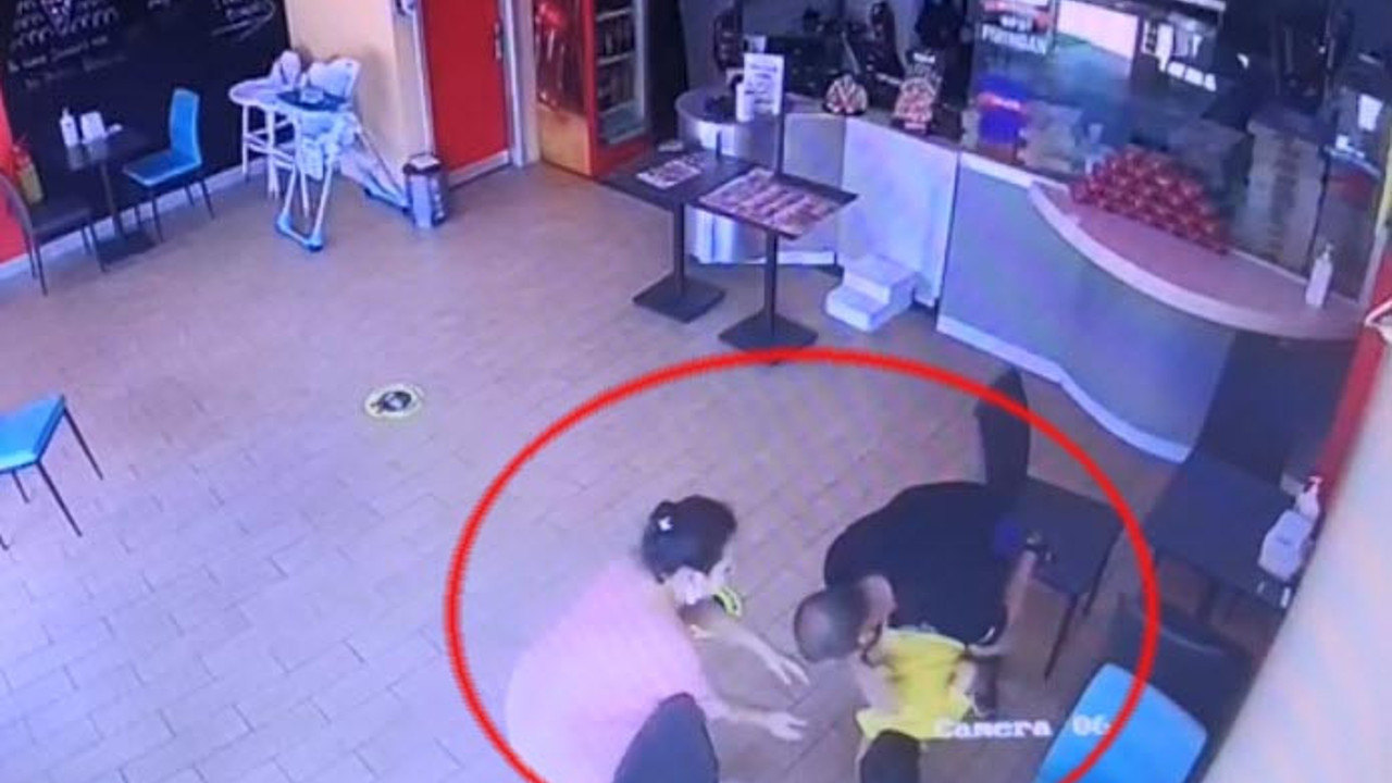 Annesiyle yemek yiyordu ölümden döndü