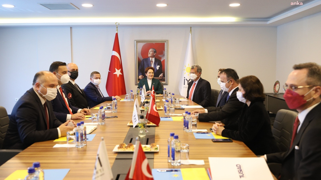 TÜSİAD'dan İYİ Parti lideri Meral Akşener'e ziyaret