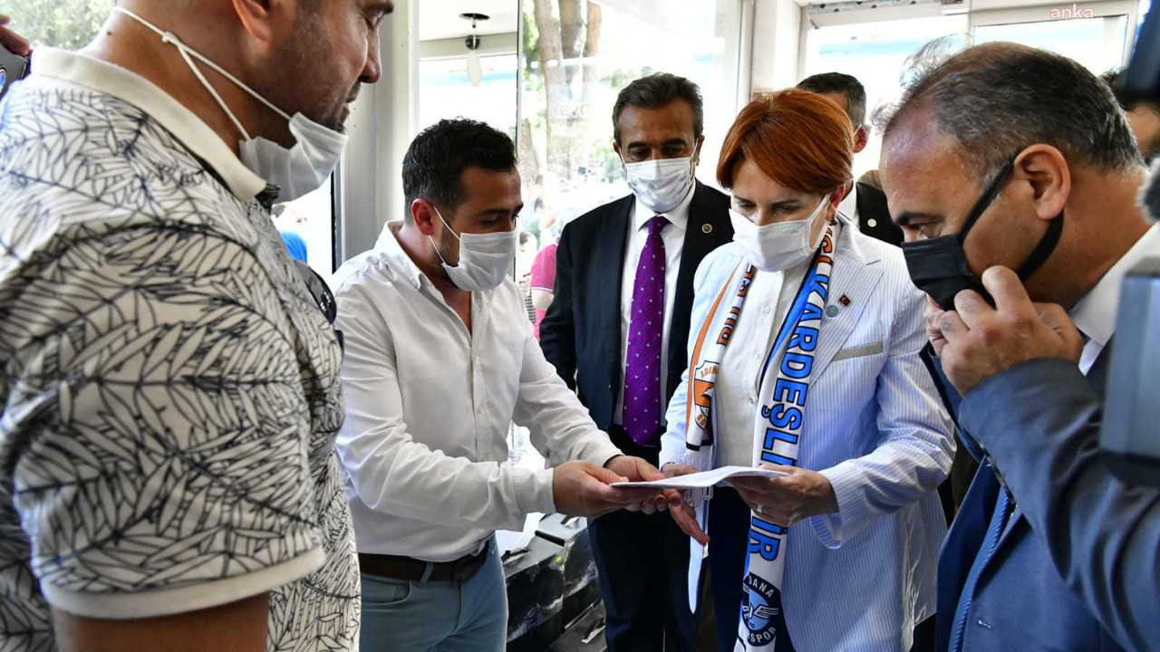 Meral Akşener'i gören vatandaş dert yandı: Ben ona helallik melallik vermiyorum