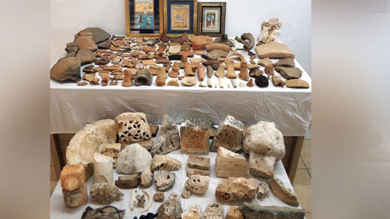 Antalya’da 272 parça tarihi eser ele geçirildi