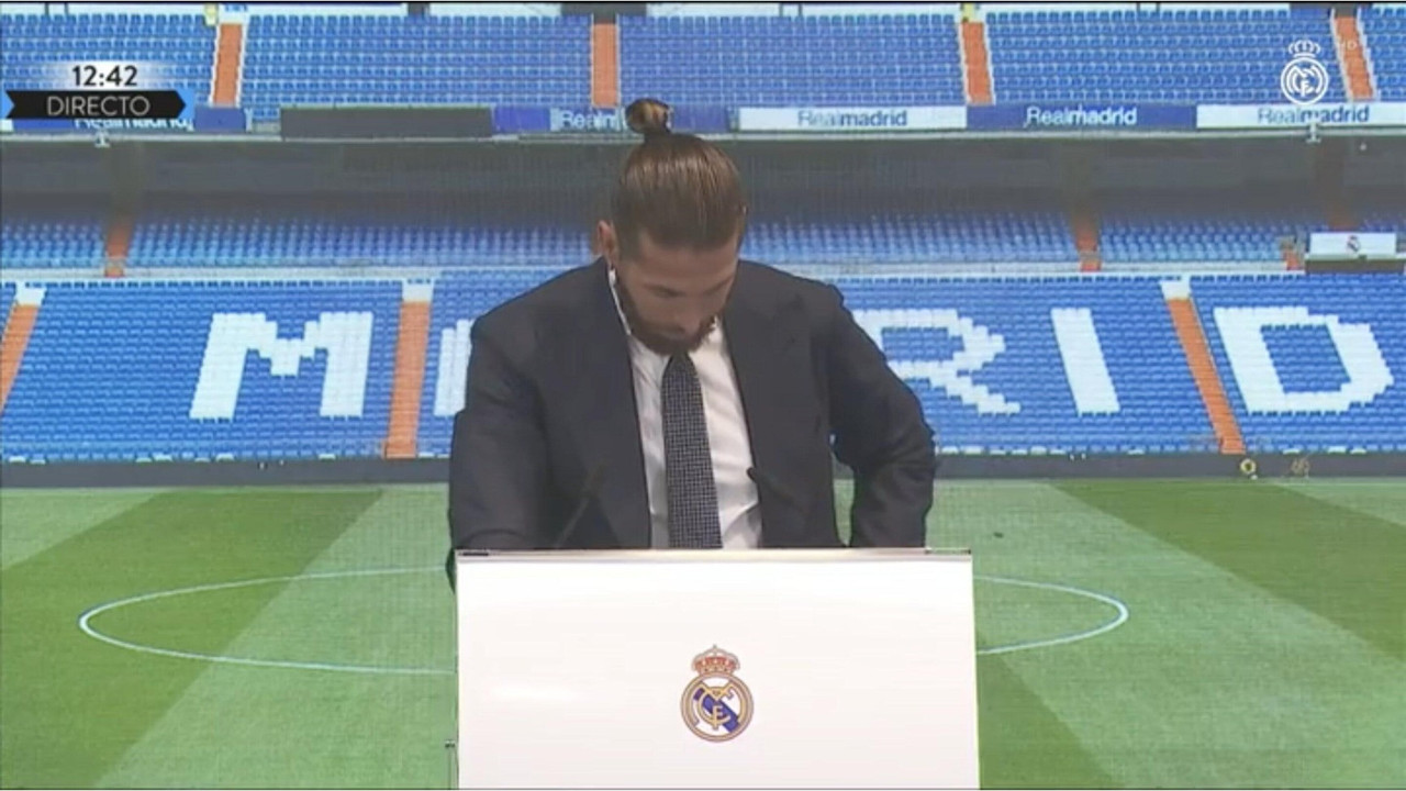 Sergio Ramos gözyaşlarıyla veda etti