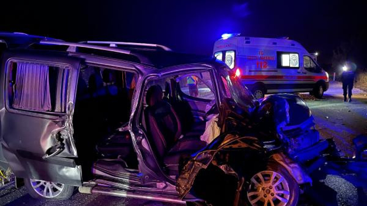 Hatalı sollama can aldı 1 ölü, 4 ağır yaralı