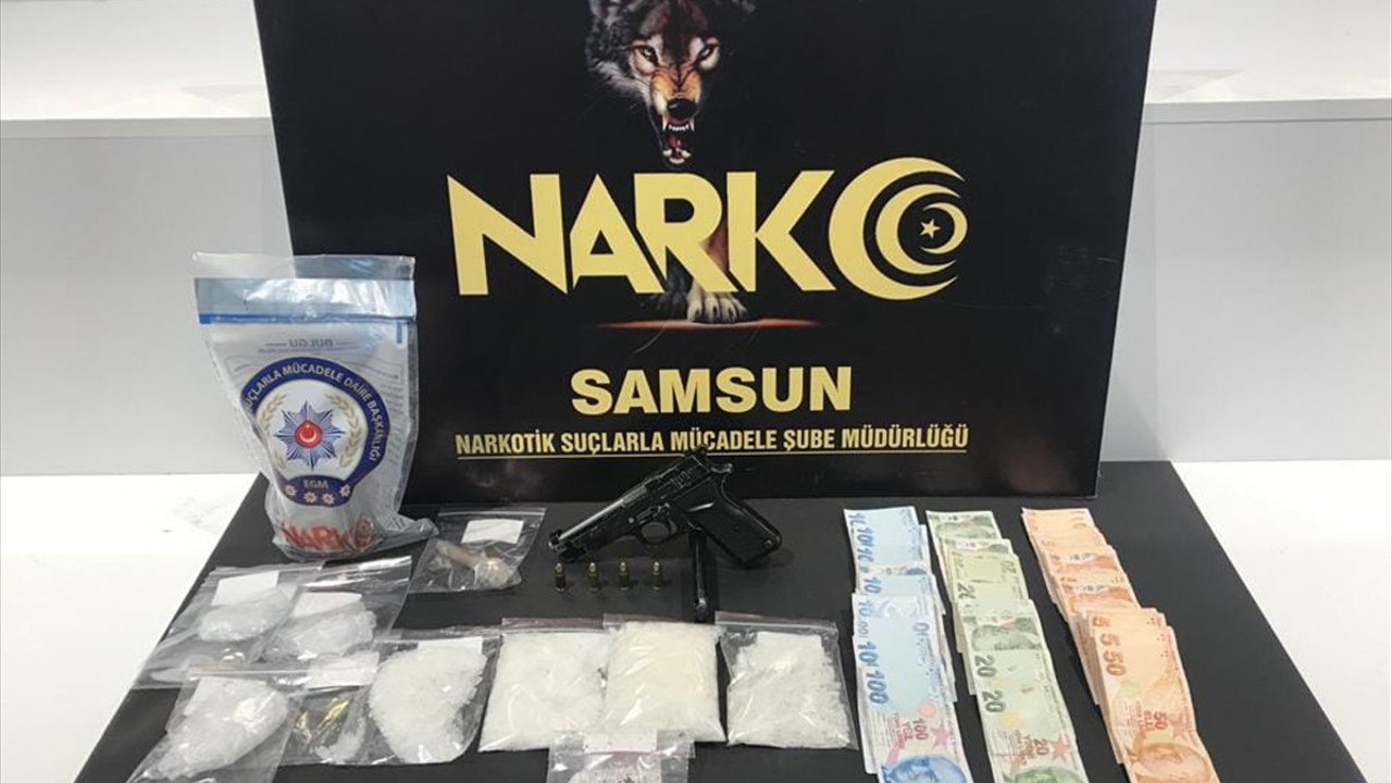 Samsun'da uyuşturucu operasyonu (19 Haziran 2021)