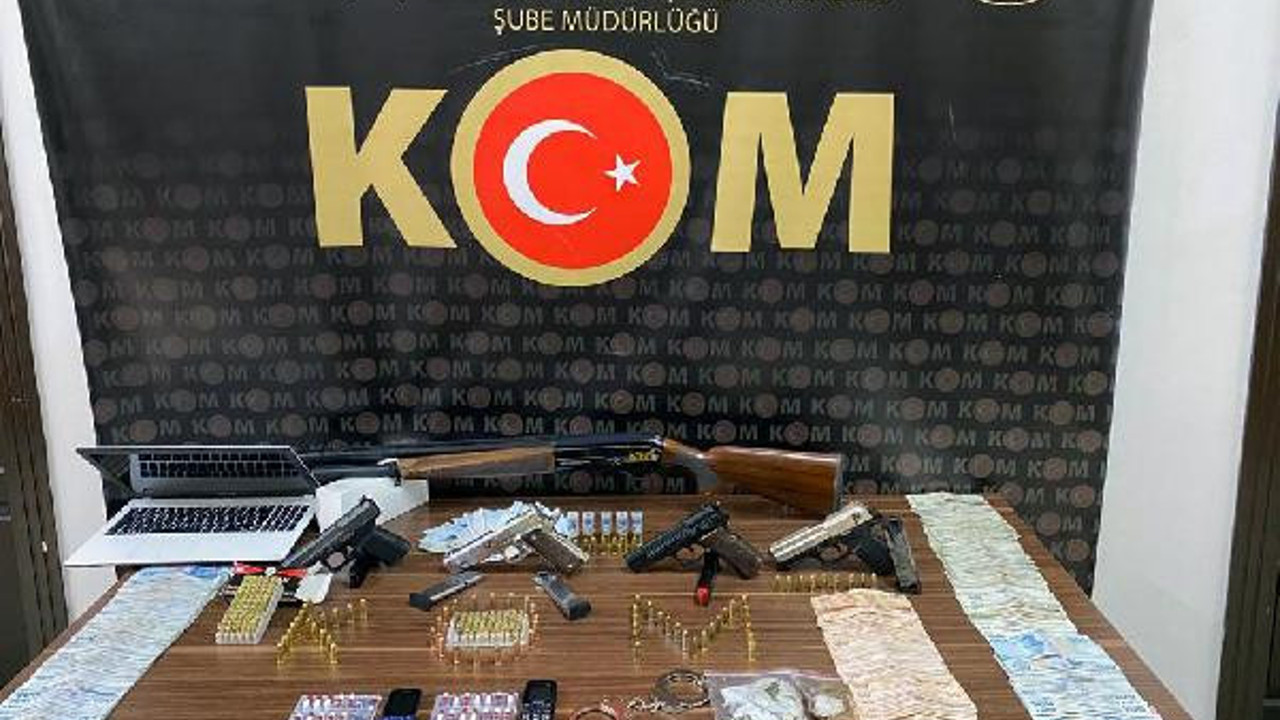 Mersin'de suç örgütüne operasyonda 13 şüpheli adliyede