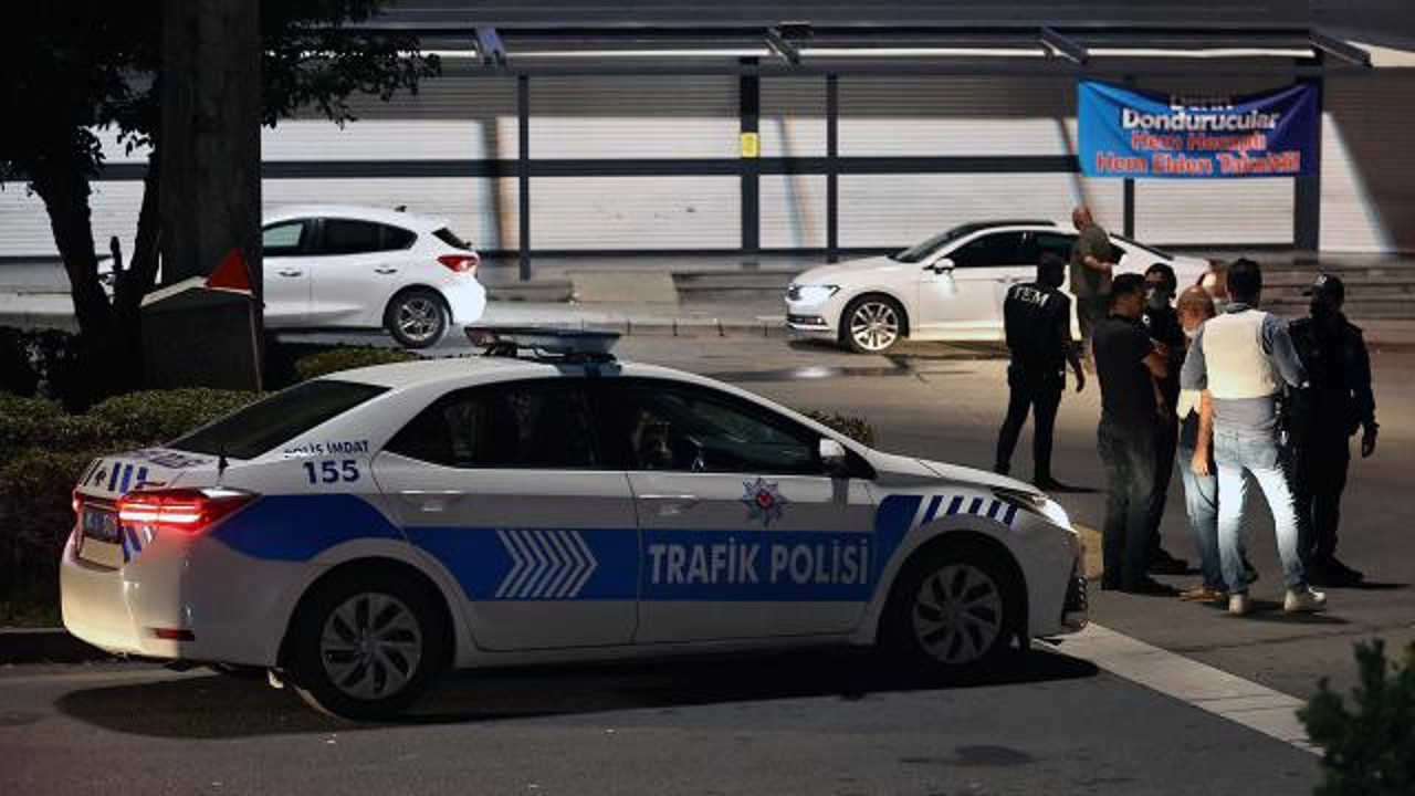 ‘Dur’ ihtarına uymadı, polise ateş açtı