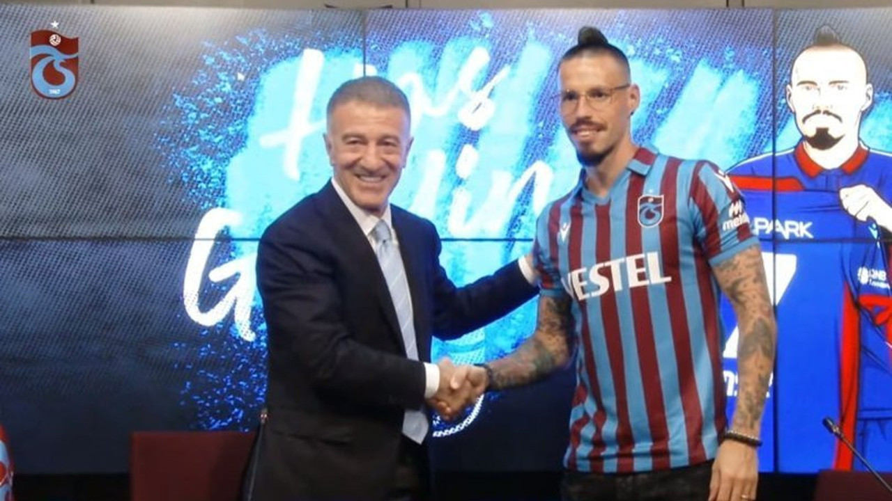 Trabzonspor'da Marek Hamsik imzayı attı