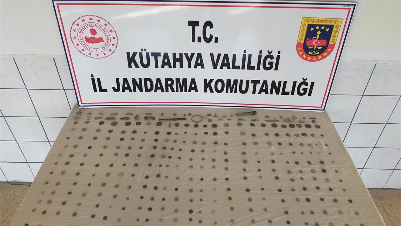 Kütahya'da tarihi eser operasyonu. 3 gözaltı