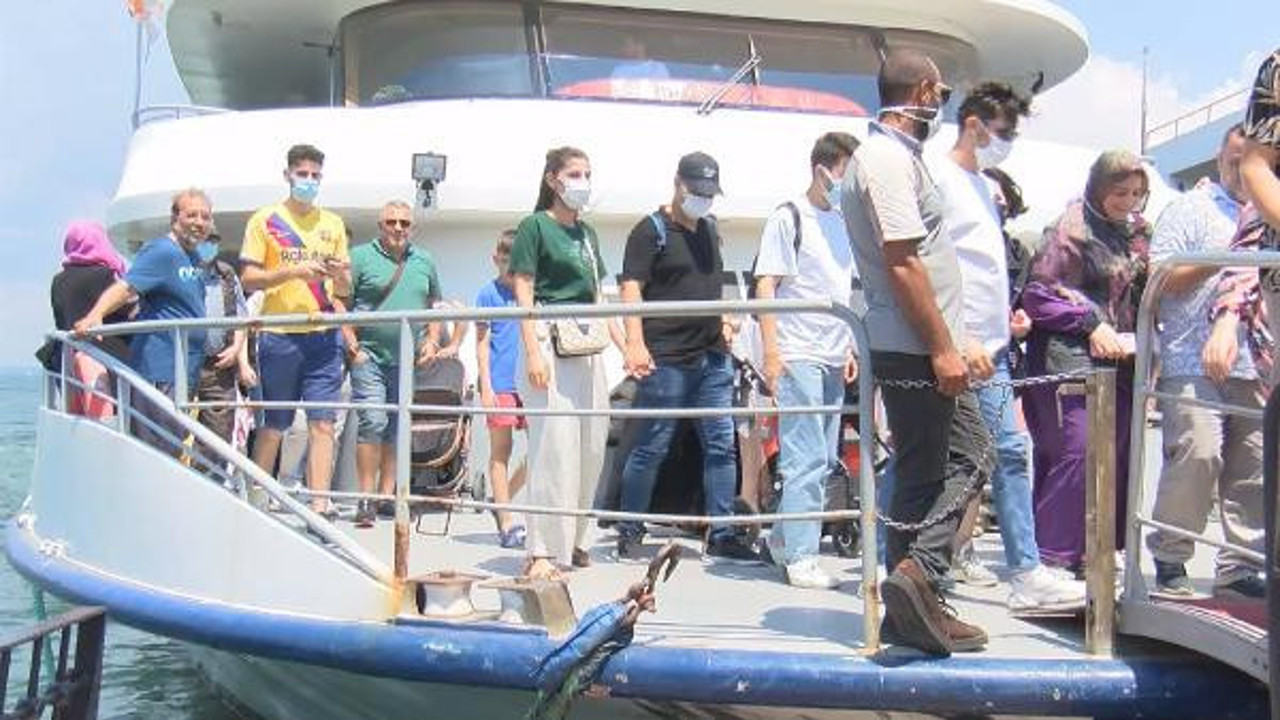 İstanbullular Adalara akın etti