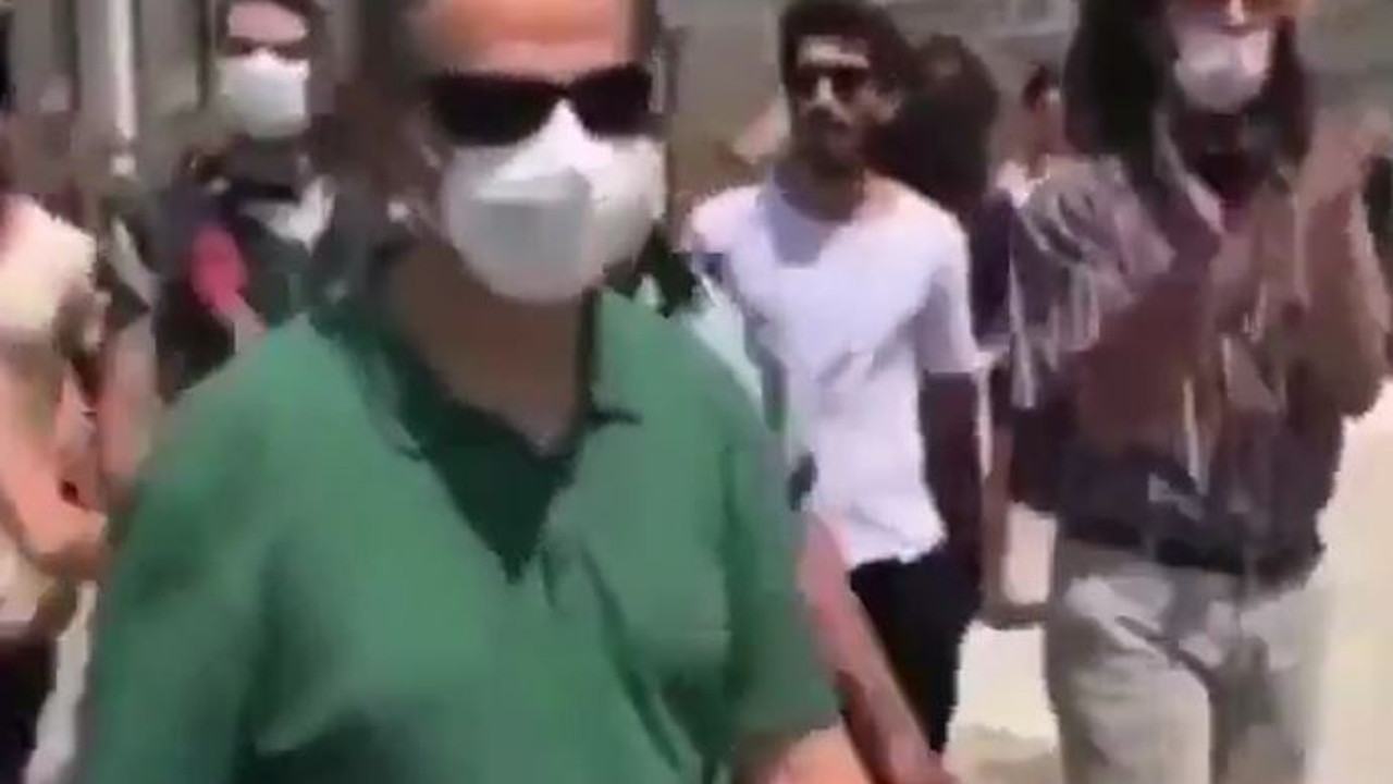 Melih Bulu’nun yardımcısını öğrenciler böyle protesto etti