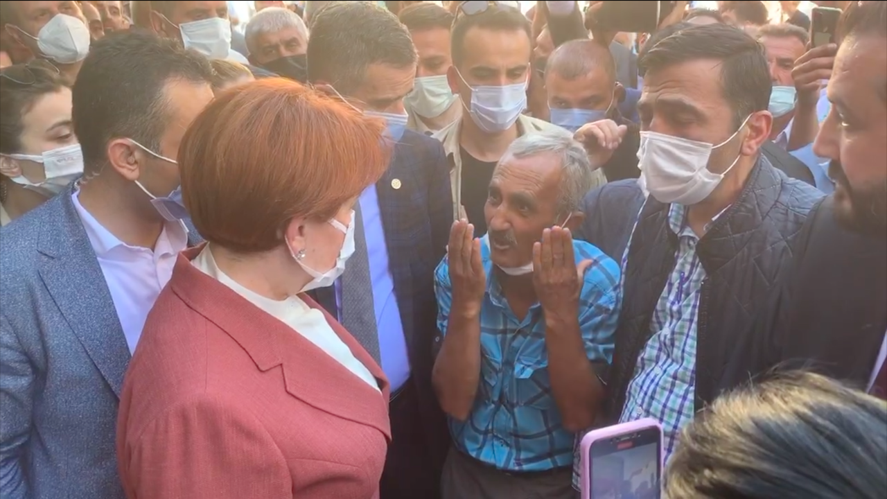 Çocuklarına iş bulamayan baba Akşener'e böyle feryat etti: Hem din iman diyeceksin hem de 7-8 maaş alacaksın