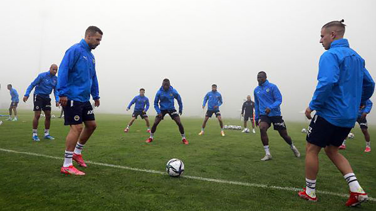 Fenerbahçe günü idmanla tamamladı