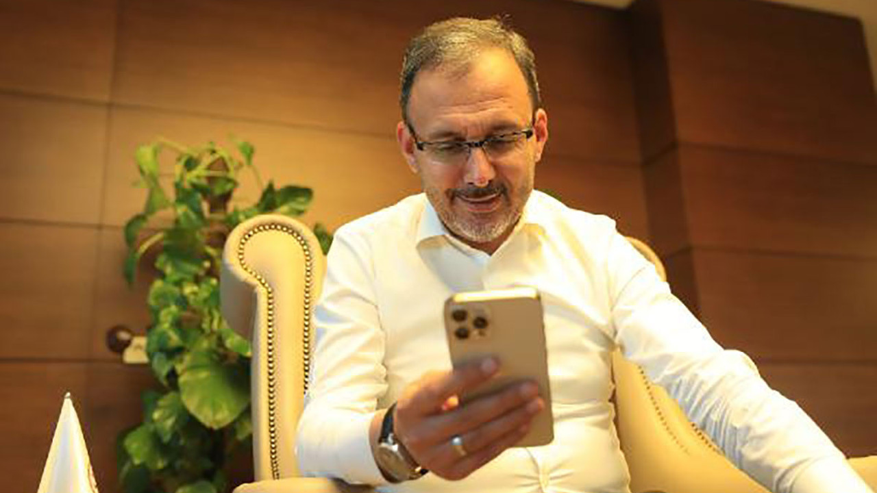 Bakan Kasapoğlu'ndan Merve Akpınar'a telefon