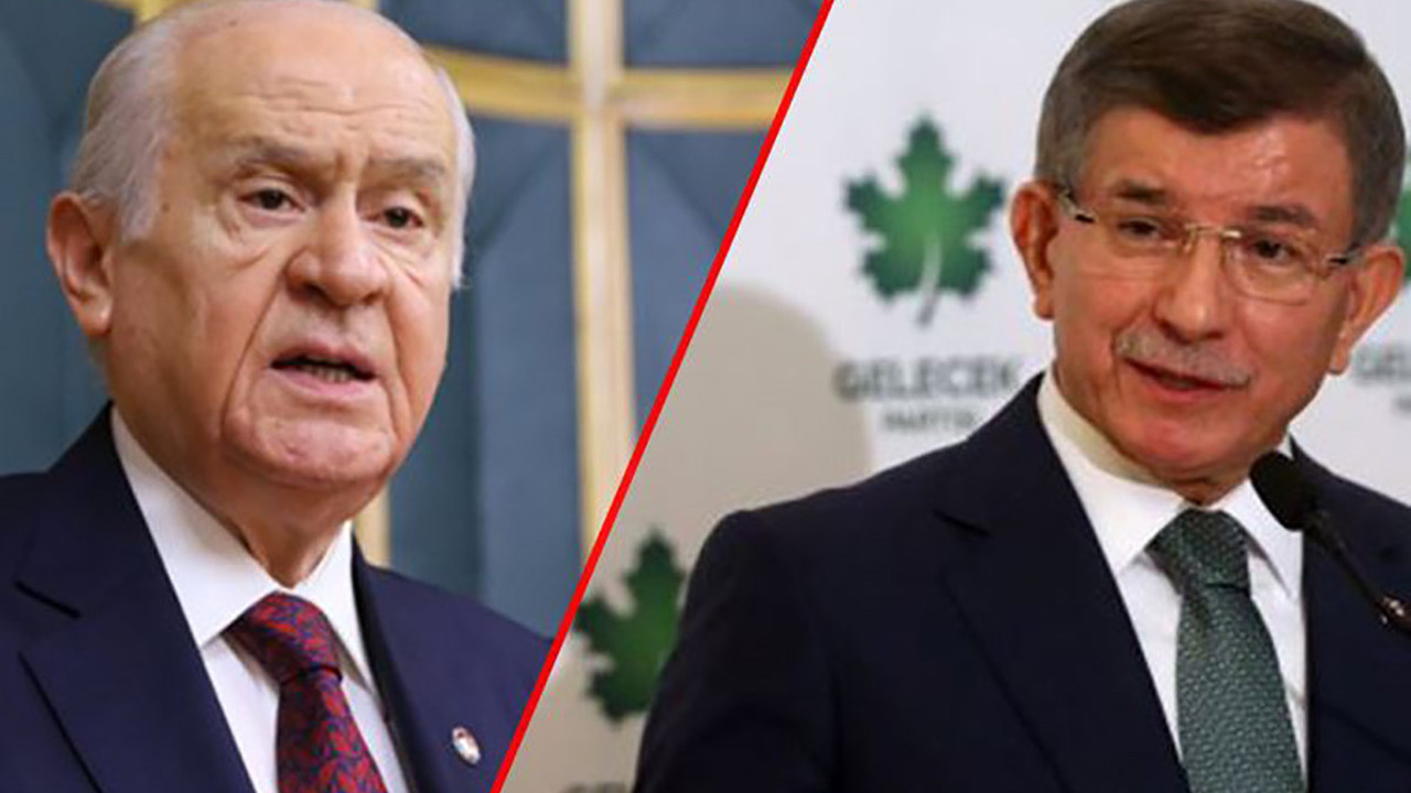 Davutoğlu’ndan Bahçeli’ye. Ağzını 48 saattir bıçak açmadı