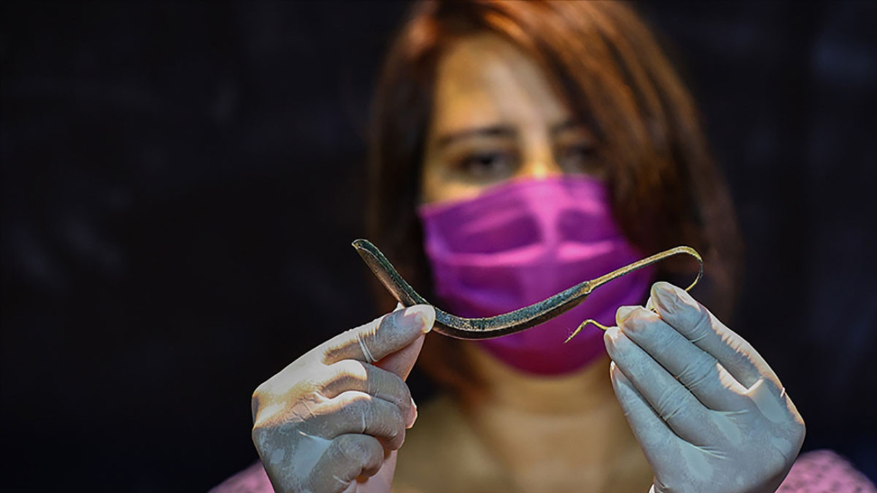 Tam tamına 2 bin 300 yıllık. Öyle bir şey için kullanılıyormuş ki